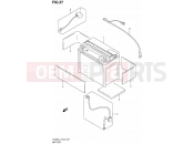SUZUKI VL800 / VL800T L4 (2014) Intruder C800 / Boulevard C50 27 - BATTERY