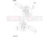 SUZUKI VL800 / VL800T L4 (2014) Intruder C800 / Boulevard C50 36 - HANDLE SWITCH