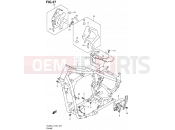 SUZUKI VL800 / VL800T L4 (2014) Intruder C800 / Boulevard C50 37 - FRAME