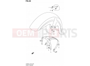 SUZUKI VL800 / VL800T L4 (2014) Intruder C800 / Boulevard C50 49 - FRONT FENDER (VL800L4 E24)