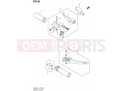 SUZUKI VL800 / VL800T L4 (2014) Intruder C800 / Boulevard C50 53 - HANDLE LEVER