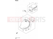 SUZUKI VL800 / VL800T L4 (2014) Intruder C800 / Boulevard C50 63 - SEAT (VL800TL4 E24)