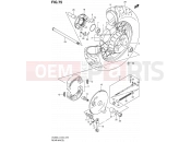 SUZUKI VL800 / VL800T L4 (2014) Intruder C800 / Boulevard C50 75 - REAR WHEEL (VL800L4 E24)