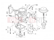 PIAGGIO-NUTZFAHRZEUGE Trackmaster 400 2006 ENGINE » CARBURETOR'S COMPONENTS