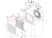 PIAGGIO-NUTZFAHRZEUGE Trackmaster 400 2006 FRAME - PLASTIC PARTS - COACHWORK » COOLING SYSTEM