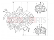 PIAGGIO-NUTZFAHRZEUGE Trackmaster 400 2006 ENGINE » CRANKCASE