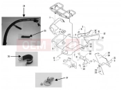 PIAGGIO-NUTZFAHRZEUGE Trackmaster 400 2006 FRAME - PLASTIC PARTS - COACHWORK » FRONT COVERS - MUDFLAPS