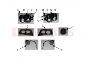 PIAGGIO-NUTZFAHRZEUGE Trackmaster 400 2006 ELECTRICAL SYSTEM » FRONT HEADLAMPS - TURN SIGNAL LAMPS