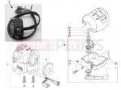 PIAGGIO-NUTZFAHRZEUGE Trackmaster 400 2006 ELECTRICAL SYSTEM » SELECTORS - SWITCHES - BUTTONS