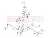 PIAGGIO-NUTZFAHRZEUGE Trackmaster 400 2006 HANDLEBARS/STEERING » STEERING POST ARTICULATION