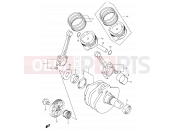SUZUKI VL800Z K3 (2003) Intruder Volusia 7 - CRANKSHAFT