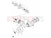 SUZUKI VL800Z K3 (2003) Intruder Volusia 21 - SECONDARY DRIVE GEAR
