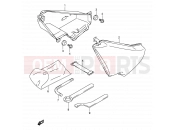 SUZUKI VL800Z K3 (2003) Intruder Volusia 47 - LUGGAGE BOX