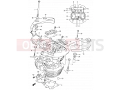 SUZUKI VL800Z K4 (2004) Intruder Volusia 3 - REAR CYLINDER HEAD