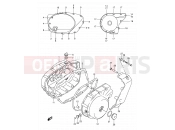 SUZUKI VL800Z K4 (2004) Intruder Volusia 6 - CRANKCASE COVER