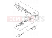 SUZUKI VL800Z K4 (2004) Intruder Volusia 23 - PROPELLER SHAFT - FINAL DRIVE GEAR