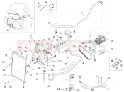 PIAGGIO-NUTZFAHRZEUGE Benzina/GPL/Metano Maxi Porter MAXXI Multitech E4 2010 - E5 2013 - E5+ 2014 FRAME - PLASTIC PARTS - COACHWORK » AIR CONDITIONING SYSTEM