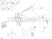 PIAGGIO-NUTZFAHRZEUGE Benzina/GPL/Metano Maxi Porter MAXXI Multitech E4 2010 - E5 2013 - E5+ 2014 BRAKING SYSTEM - TRANSMISSIONS » BRAKES PIPES - CALIPERS