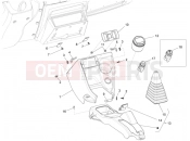 PIAGGIO-NUTZFAHRZEUGE Benzina/GPL/Metano Maxi Porter MAXXI Multitech E4 2010 - E5 2013 - E5+ 2014 HANDLEBARS/STEERING » CENTRAL TUNNEL