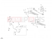 PIAGGIO-NUTZFAHRZEUGE Benzina/GPL/Metano Maxi Porter MAXXI Multitech E4 2010 - E5 2013 - E5+ 2014 ELECTRICAL SYSTEM » FRONT AND REAR WINDSCREEN WIPER