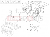 PIAGGIO-NUTZFAHRZEUGE Benzina/GPL/Metano Maxi Porter MAXXI Multitech E4 2010 - E5 2013 - E5+ 2014 LPG » FUEL TANK GPL (PICK)