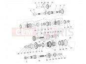 PIAGGIO-NUTZFAHRZEUGE Benzina/GPL/Metano Maxi Porter MAXXI Multitech E4 2010 - E5 2013 - E5+ 2014 ENGINE » GEAR-BOX COMPONENTS