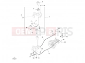 PIAGGIO-NUTZFAHRZEUGE Benzina/GPL/Metano Maxi Porter MAXXI Multitech E4 2010 - E5 2013 - E5+ 2014 ENGINE » INTERNAL GEAR SELECTORS