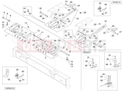 PIAGGIO-NUTZFAHRZEUGE Benzina/GPL/Metano Maxi Porter MAXXI Multitech E4 2010 - E5 2013 - E5+ 2014 FRAME - PLASTIC PARTS - COACHWORK » LOADING BOX COMPONENTS