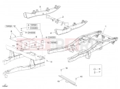 PIAGGIO-NUTZFAHRZEUGE Benzina/GPL/Metano Maxi Porter MAXXI Multitech E4 2010 - E5 2013 - E5+ 2014 FRAME - PLASTIC PARTS - COACHWORK » REAR CHASSIS/BODY