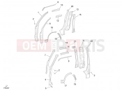 PIAGGIO-NUTZFAHRZEUGE Benzina/GPL/Metano Maxi Porter MAXXI Multitech E4 2010 - E5 2013 - E5+ 2014 FRAME - PLASTIC PARTS - COACHWORK » SIDE CHASSIS/BODY