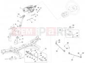 PIAGGIO-NUTZFAHRZEUGE Benzina/GPL/Metano Maxi Porter MAXXI Multitech E4 2010 - E5 2013 - E5+ 2014 HANDLEBARS/STEERING » STEERING POST ARTICULATION