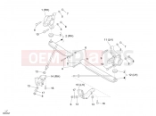 PIAGGIO-NUTZFAHRZEUGE Benzina/GPL/Metano Maxi Porter MAXXI Multitech E4 2010 - E5 2013 - E5+ 2014 SUSPENSIONS - WHEELS » SWINGING ARM