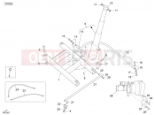 PIAGGIO-NUTZFAHRZEUGE Benzina/GPL/Metano Maxi Porter MAXXI Multitech E4 2010 - E5 2013 - E5+ 2014 FRAME - PLASTIC PARTS - COACHWORK » TILTING SYSTEM