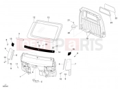 PIAGGIO-NUTZFAHRZEUGE Benzina/GPL/Metano Maxi Porter MAXXI Multitech E4 2010 - E5 2013 - E5+ 2014 FRAME - PLASTIC PARTS - COACHWORK » WINDSHIELD - GLASS