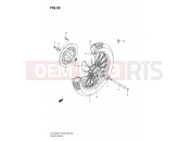 SUZUKI VS1400GLP V (1997) Intruder (E03,E28,E33) 50 - FRONT WHEEL
