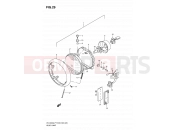 SUZUKI VS1400GLP Y (2000) Intruder (E03,E28,E33) 29 - HEADLAMP (MODEL T/V/W/X/Y)