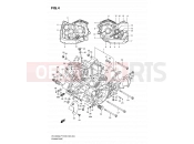 SUZUKI VS1400GLP K1 (2001) Intruder (E03,E28,E33) 4 - CRANKCASE