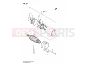SUZUKI VS1400GLP K1 (2001) Intruder (E03,E28,E33) 23 - STARTING MOTOR