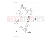 SUZUKI VS1400GLP K1 (2001) Intruder (E03,E28,E33) 49A - STEERING STEM (MODEL Y/K1/K2/K3)