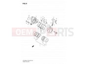 SUZUKI VS1400GLP K1 (2001) Intruder (E03,E28,E33) 51 - FRONT CALIPER