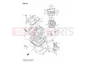 SUZUKI VS1400GLP K2 (2002) Intruder (E03,E28,E33) 1A - CYLINDER HEAD (FRONT)