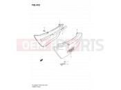 SUZUKI VS1400GLP K2 (2002) Intruder (E03,E28,E33) 41B - FRAME COVER (MODEL K2/K3)