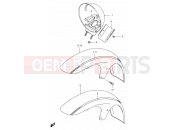 SUZUKI VS1400GLP W (1998) Intruder (E02) 41A - FRONT FENDER (MODEL V/W/X)