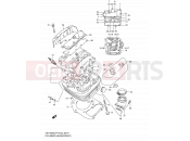 SUZUKI VS1400GLP X (1999) Intruder (E02) 1A - CYLINDER HEAD (FRONT)