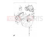 SUZUKI VS1400GLP Y (2000) Intruder (E02) 14 - AIR CLEANER (REAR)