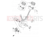 SUZUKI VS1400GLP K3 (2003) Intruder (E17,E22,E34) 6 - CRANKSHAFT