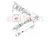 SUZUKI VS1400GLP K3 (2003) Intruder (E17,E22,E34) 22 - PROPELLER SHAFT - FINAL DRIVE GEAR