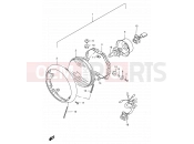 SUZUKI VS1400GLP K3 (2003) Intruder (E17,E22,E34) 29A - HEADLAMP (E24)