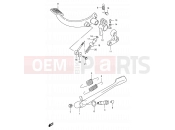 SUZUKI VS1400GLP K3 (2003) Intruder (E17,E22,E34) 35 - STAND - REAR BRAKE