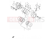 SUZUKI VS1400GLP K3 (2003) Intruder (E17,E22,E34) 50 - FRONT CALIPER